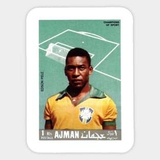 Vintage Pele Sticker